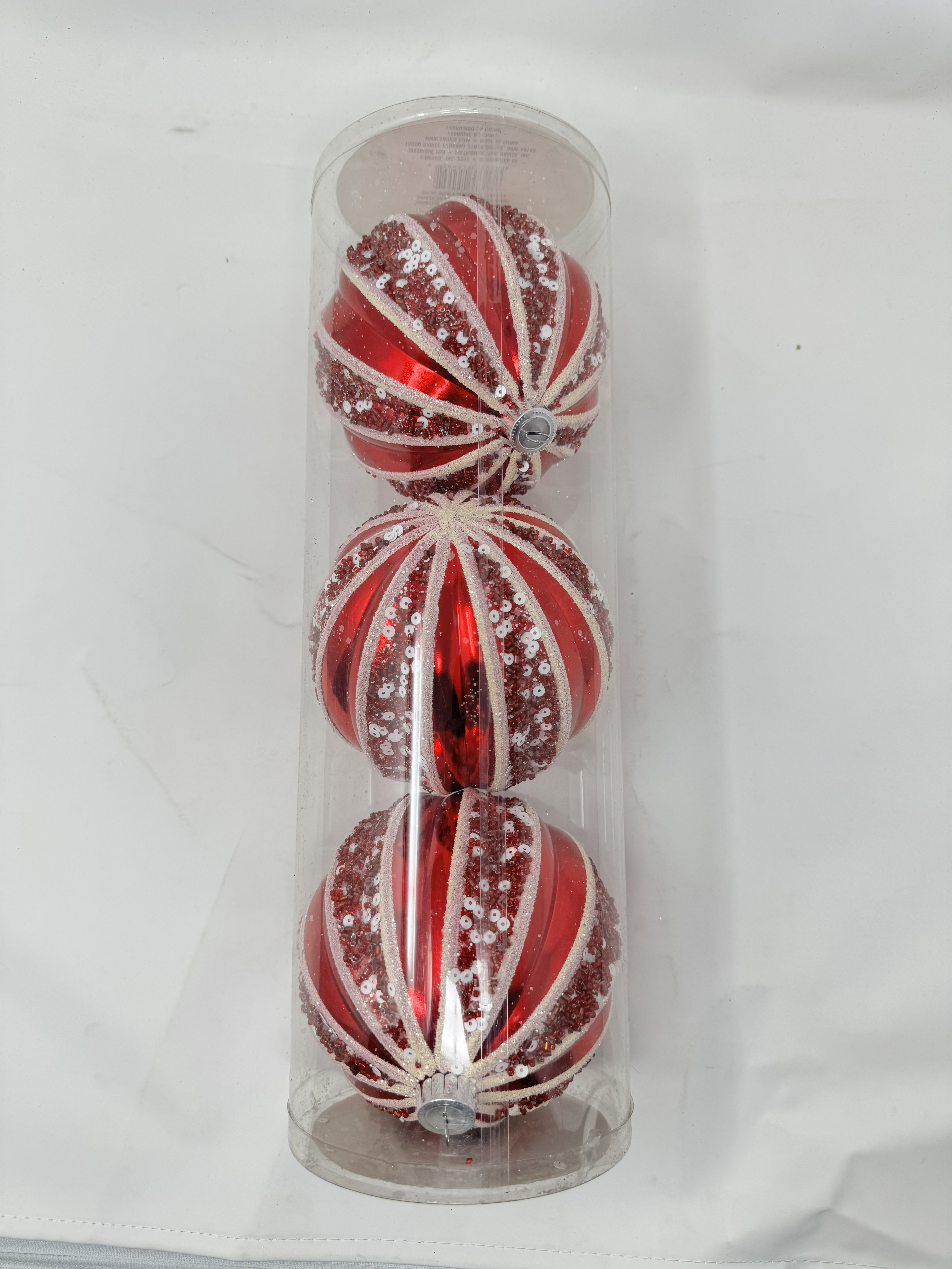 Ornament Ball Assorted Red witch(3 Piece) - Picture 1 of 1
